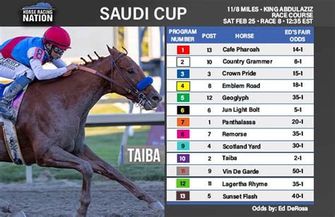 saudi cup odds|Saudi Cup 2023: Odds, preview, links, U.S. runners to watch.